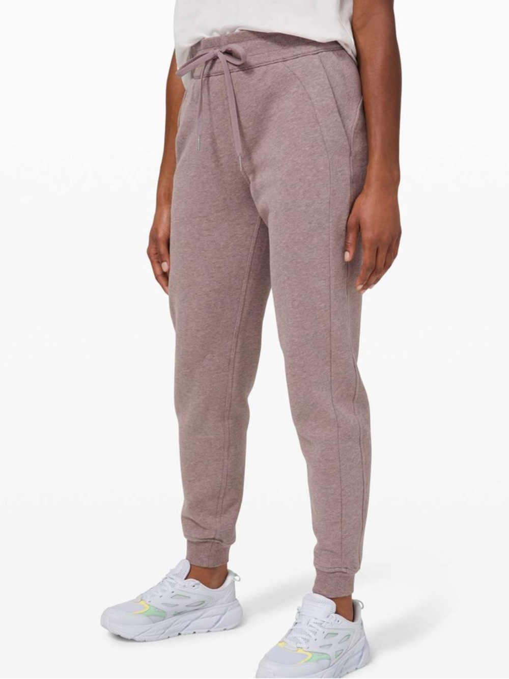 lululemon athletica Mauve/Taupe Drawstring Joggers